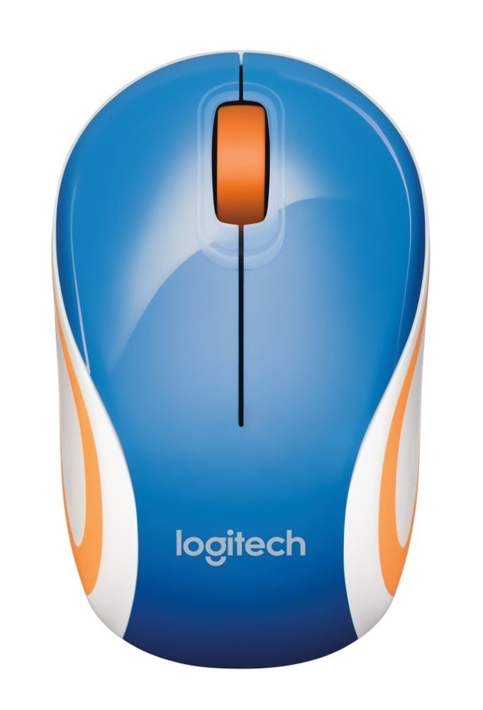 Мышь Logitech Wireless Mini Mouse M187, Blue 910-002733