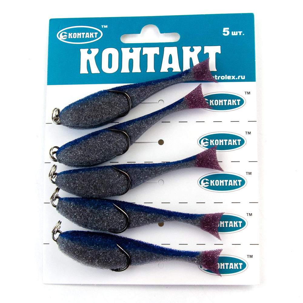 Поролоновая рыбка (двойник) Контакт (8см)