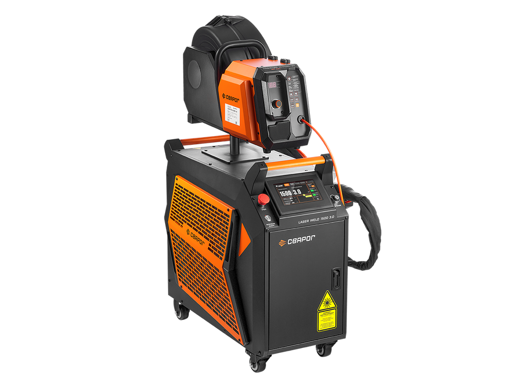 АППАРАТ ДЛЯ РУЧНОЙ ЛАЗЕРНОЙ СВАРКИ, РЕЗКИ И ОЧИСТКИ LASER WELD 1500 3.0