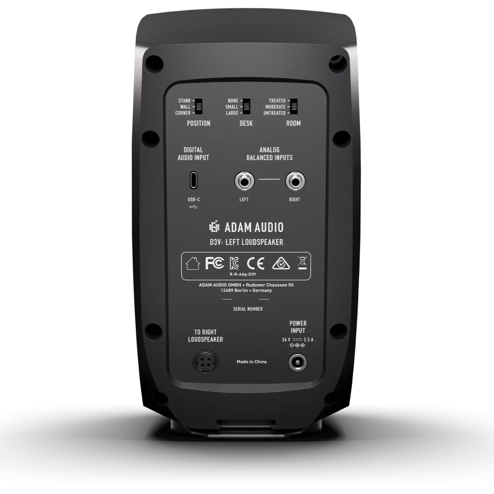 Студийные мониторы Adam Audio D3V Black