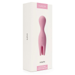Розовый универсальный вибратор 15,6см с подвижными щупальцами Svakom Vibrator Nymph S22