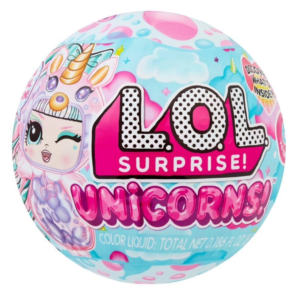 L.O.L. SURPRISE - Кукла LOL единорог в шаре-сюрпризе Единороги 121336