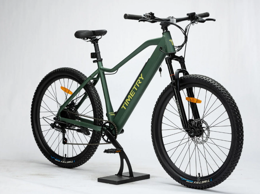 Электровелосипед 29" TIMETRY D903 7 ск. (36V*250W) зеленый