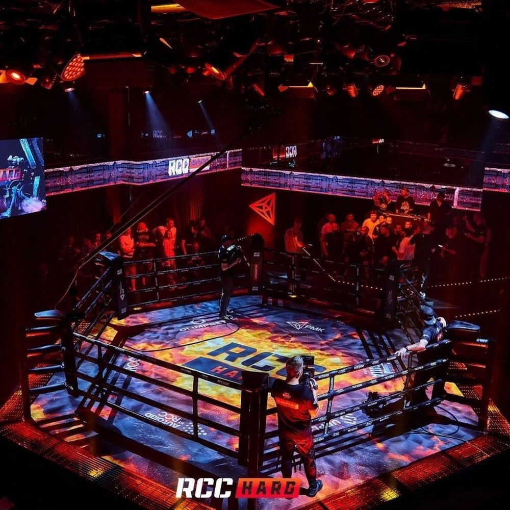 Тканевые покрытия для боксерских рингов и ММА арен