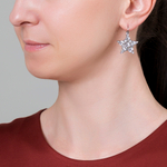 Серьги Dyrberg Kern LIBRA SS CRYSTAL 450010
