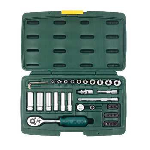 Набор торцовых головок 1/4", 36 предметов KRAFTOOL, 27881-H37_z02
