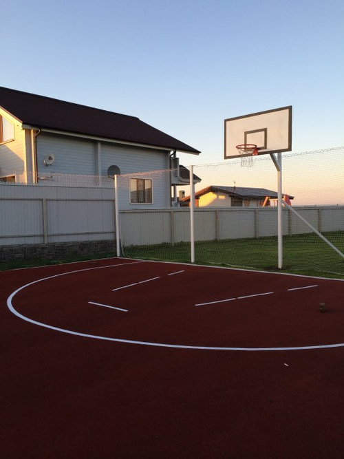 Бесшовное резиновое покрытие TORUDA Eco Sport Standart с укладкой