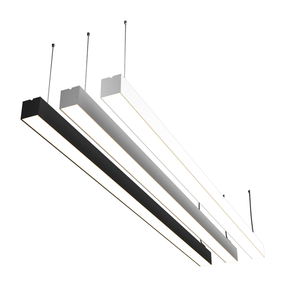 Светильник LED профильный L30 36W 1015х35х32мм 4000К белый подвесной IP40