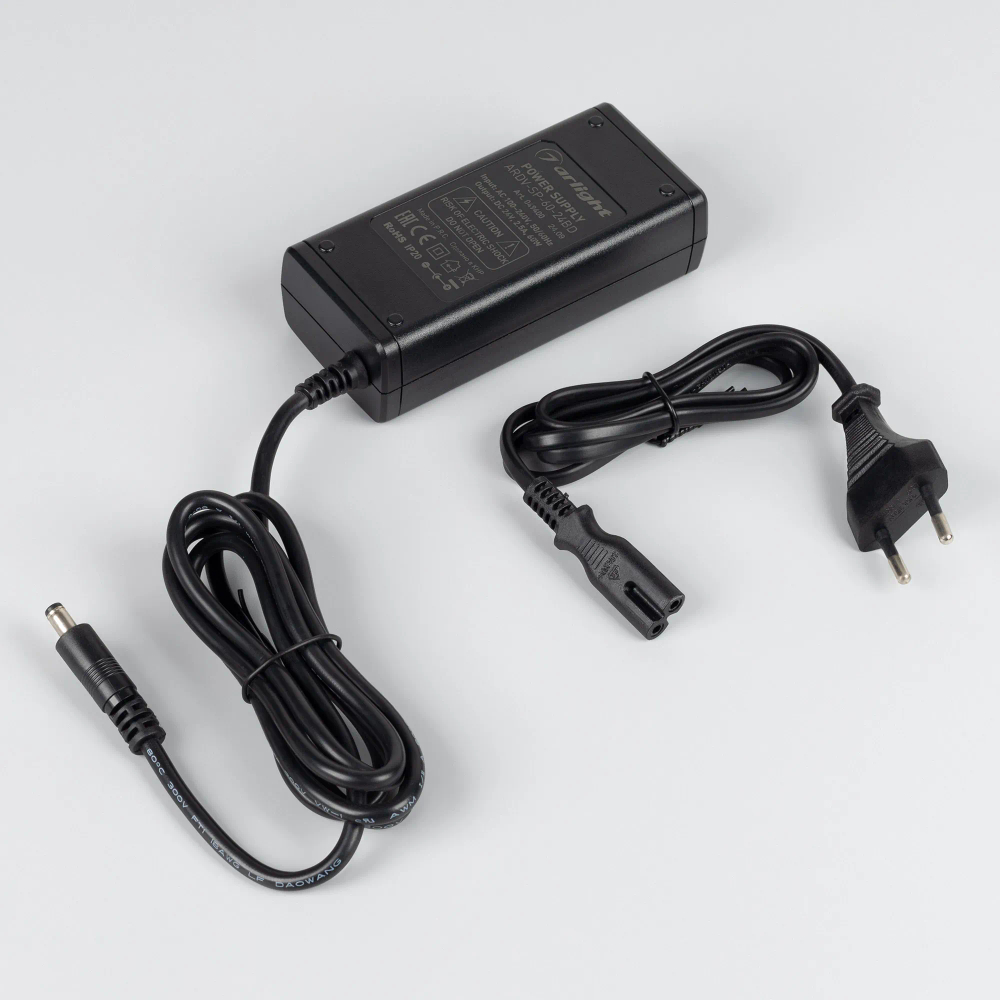 Блок питания ARDV-SP-60-24BD (24V, 2.5A, 60W) (Arlight, Адаптер, 5 лет) 049400