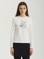 Женский Лонгслив Doodle Bear