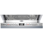 Встраиваемая посудомоечная машина Bosch SPV4EMX10E, узкая, 10 комплектов, 6 программ, защита от протечек, белая