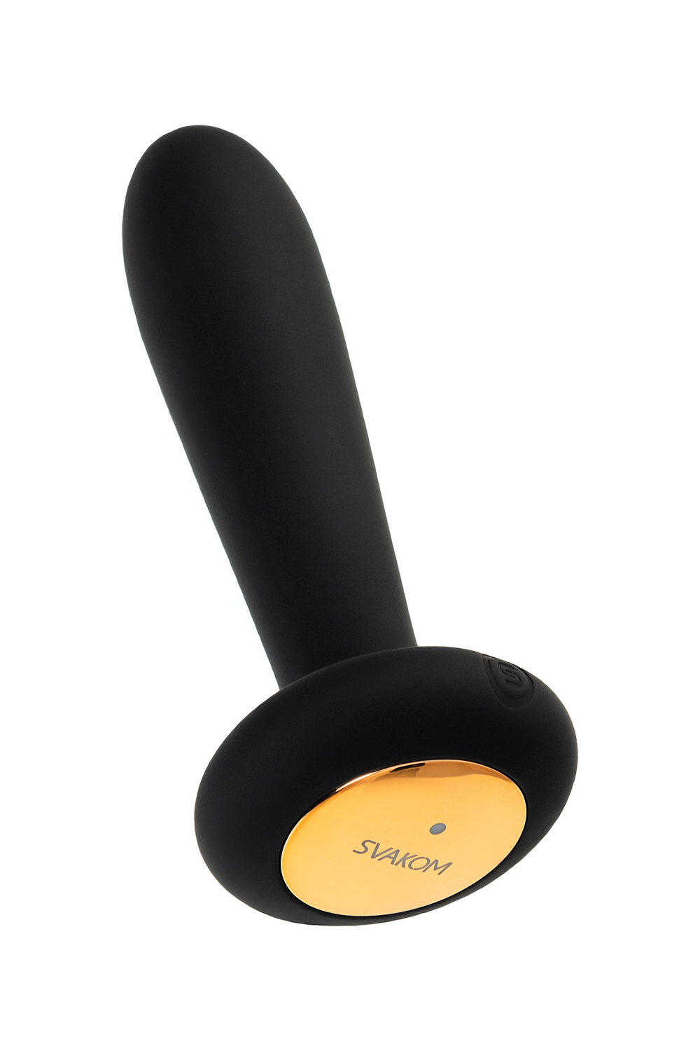 Анальная втулка Svakom Primo с подогревом черная 12 см