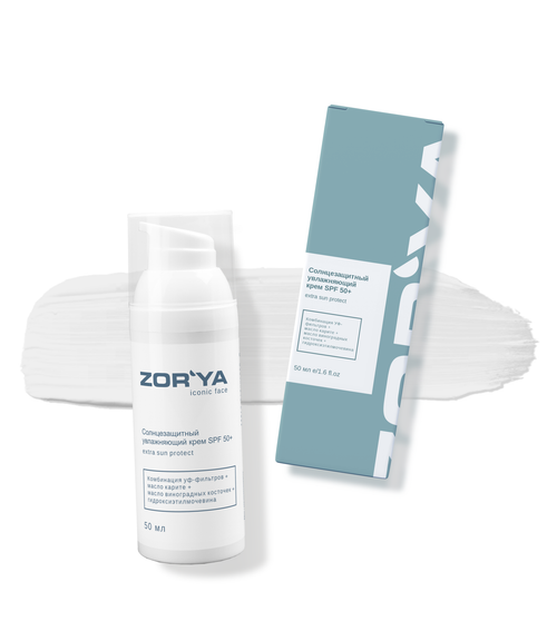 Солнцезащитный увлажняющий крем SPF 50+ EXTRA SUN PROTECT, 50 мл