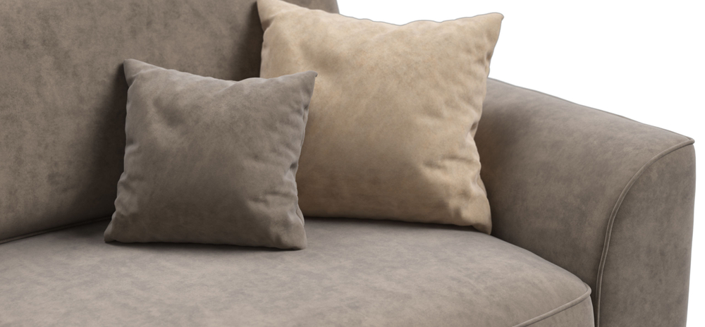 Диван Кинг Макс Велюр Велюр Роял тауп