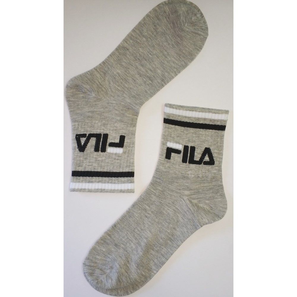 Мужские носки FILA удлиненные серые 1 пара