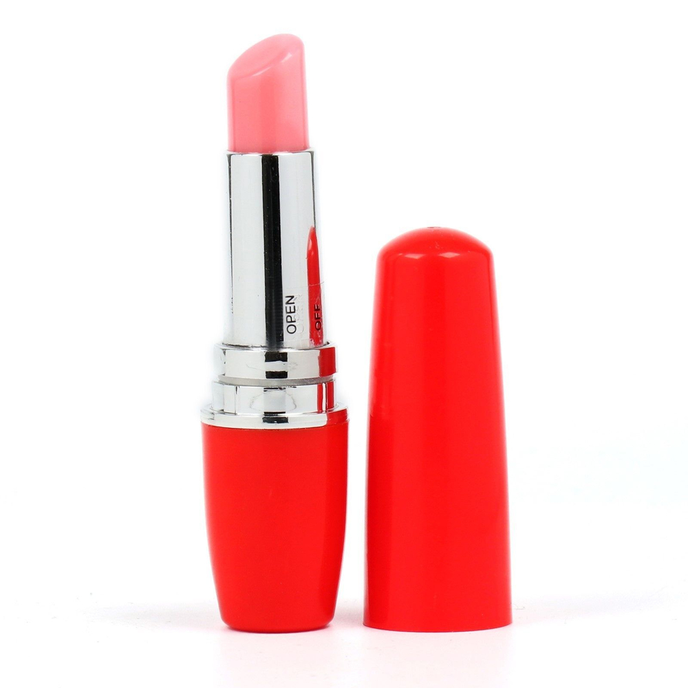 Мини-вибратор в форме помады (Цвет: разноцветный)