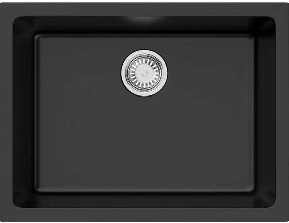 Кухонная мойка OMOIKIRI Okinoshima 61-U/I-BL Natceramic/черный (арт. 4997063)