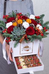 Шкатулка "Рождественский вечер"