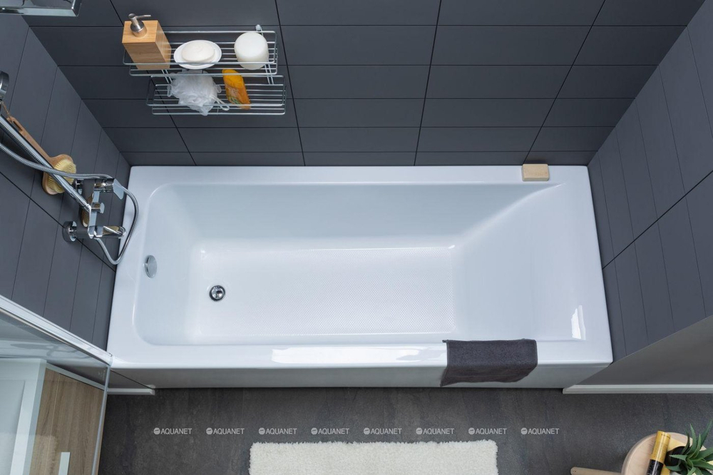 Акриловая ванна Aquanet (Акванет) Bright 175x70 с каркасом