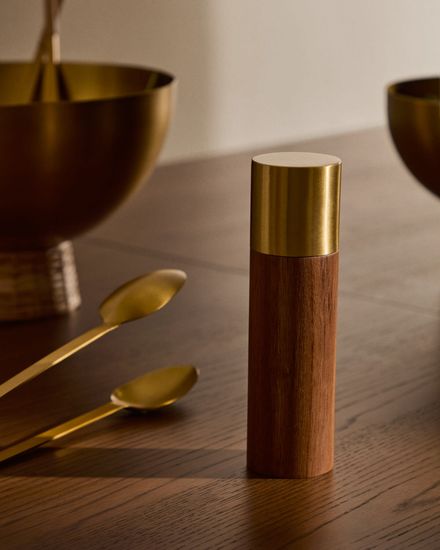 Мельница для перца Sataya из 100% древесины акации FSC 17,8 см