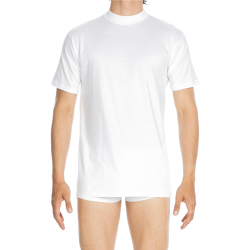 Мужская футболка белая HOM HARRO NEW Tee-Shirt Crew Neck 405508_40M015