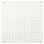 Перфорированная доска IKEA SKADIS (СКОДИС), Белый, 56х56 см