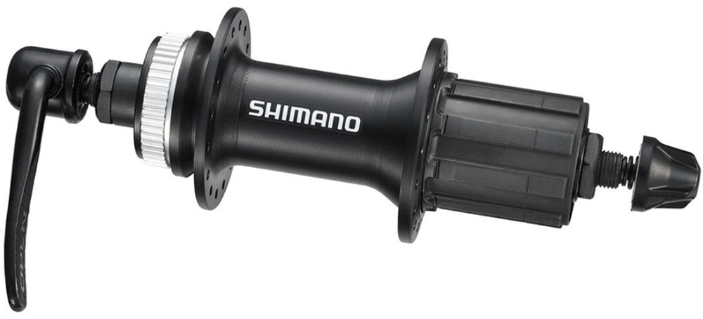 Втулка задняя Shimano FH-RM35, 32 отверстия, 8/9ск, QR, C.Lock, цвет: черный