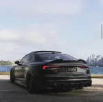 Карбоновый спойлер для AUDI RS5 & S5 A5 S-LINE & A5 B9 B9.5 2017-2025+ Ауди обвес