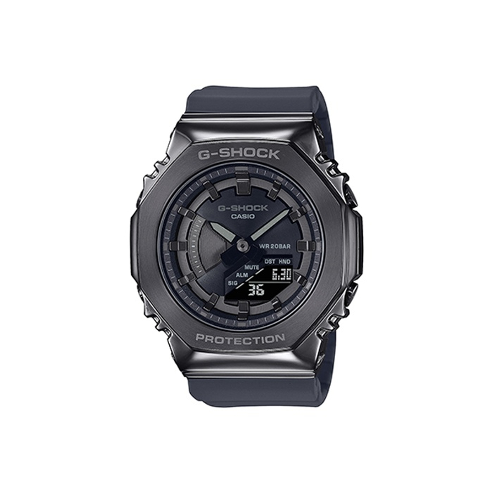 CASIO Women"s Full Metal Series Black Watch GM-S2100B-8APR