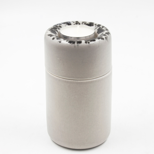 Мини-урна керамика «Агат» со свечой