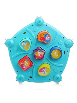 Бизиборд Кубик развивающая игрушка для детей (668-32)