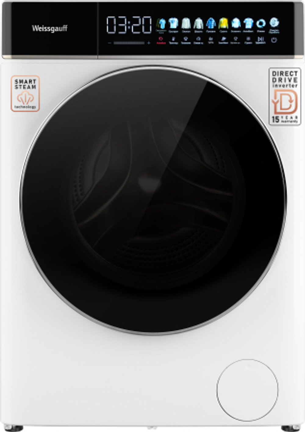 Стиральная машина Weissgauff WMD 58411 Direct Drive Inverter Premium Steam (432267)