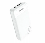 Портативный аккумулятор DENMEN DP10 20000мА Чёрный