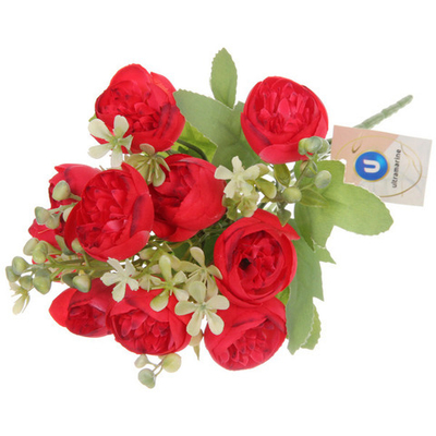 Искусственные цветы «Летнее вдохновение» Пионы 30см цвет красный