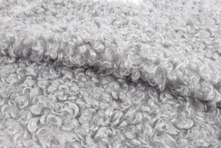 Банкетка Lagom 100 см (серебро мех, орех)