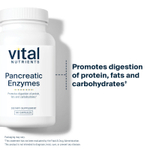 Vital Nutrients, панкреатические ферменты, 90 капсул
