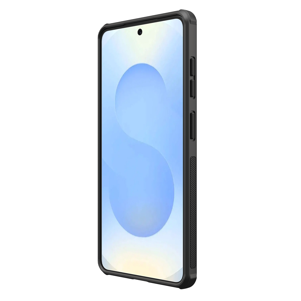 Чехол серый тонированный c MagSafe для Samsung Galaxy S26, серия Super Frosted Shield Pro Magnetic (Clear version) от Nillkin