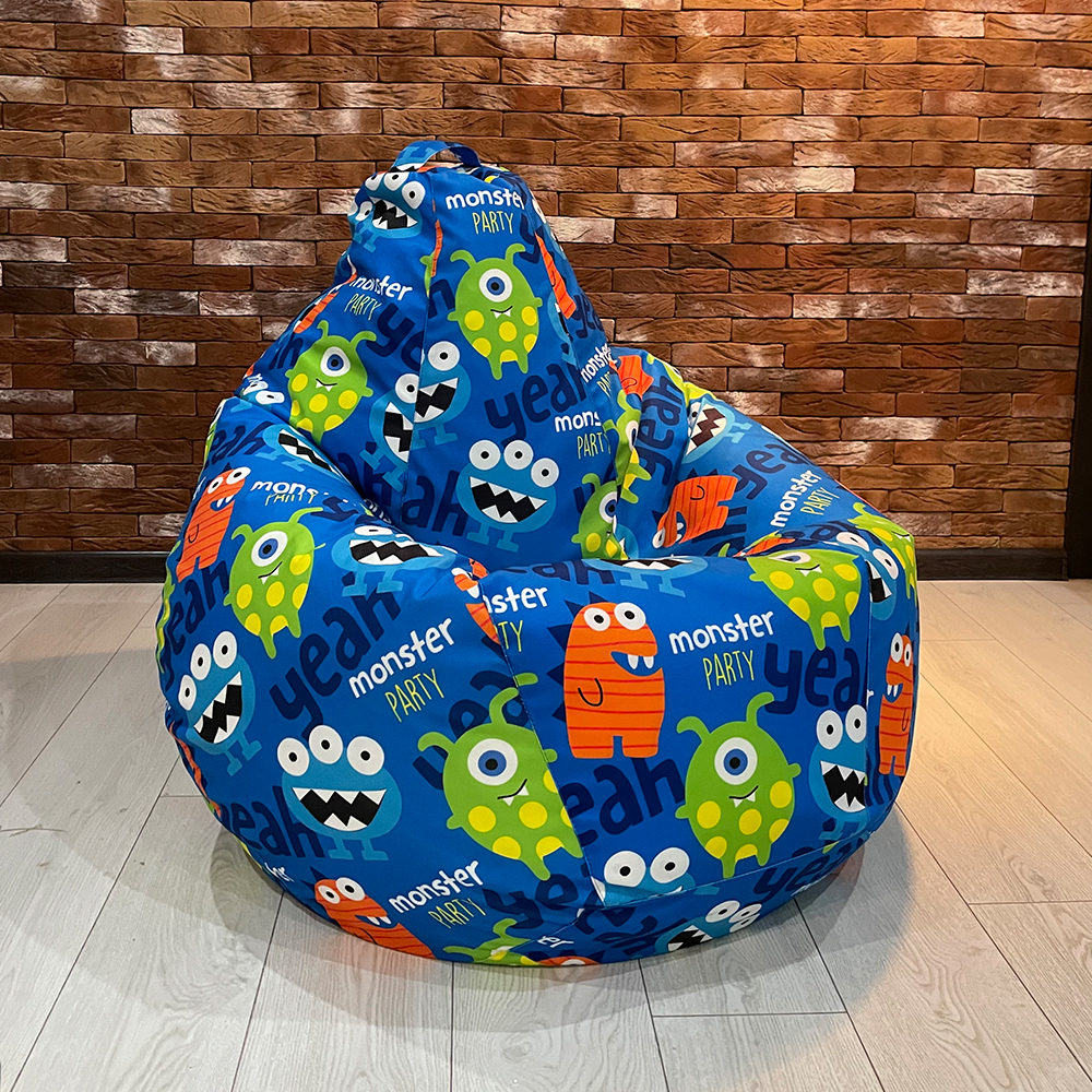 Кресло Мешок Груша Монстры (4XL, Классический)