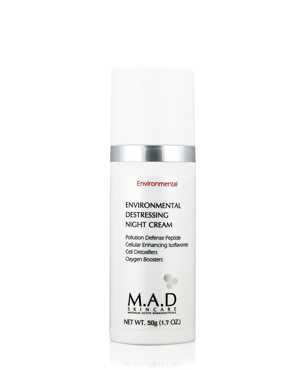M.A.D. ENVIRONMENTAL DESTRESSING NIGHT CREAM Восстанавливающий ночной крем "Антистресс"