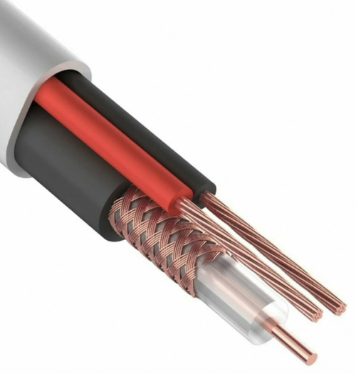 Кабель видеонаблюдения КВК-В(2В) 2х0,5