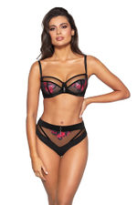 Бюстгальтер Herrera с чашками +size на поролоне (Размер: 85J) (Цвет: черный)