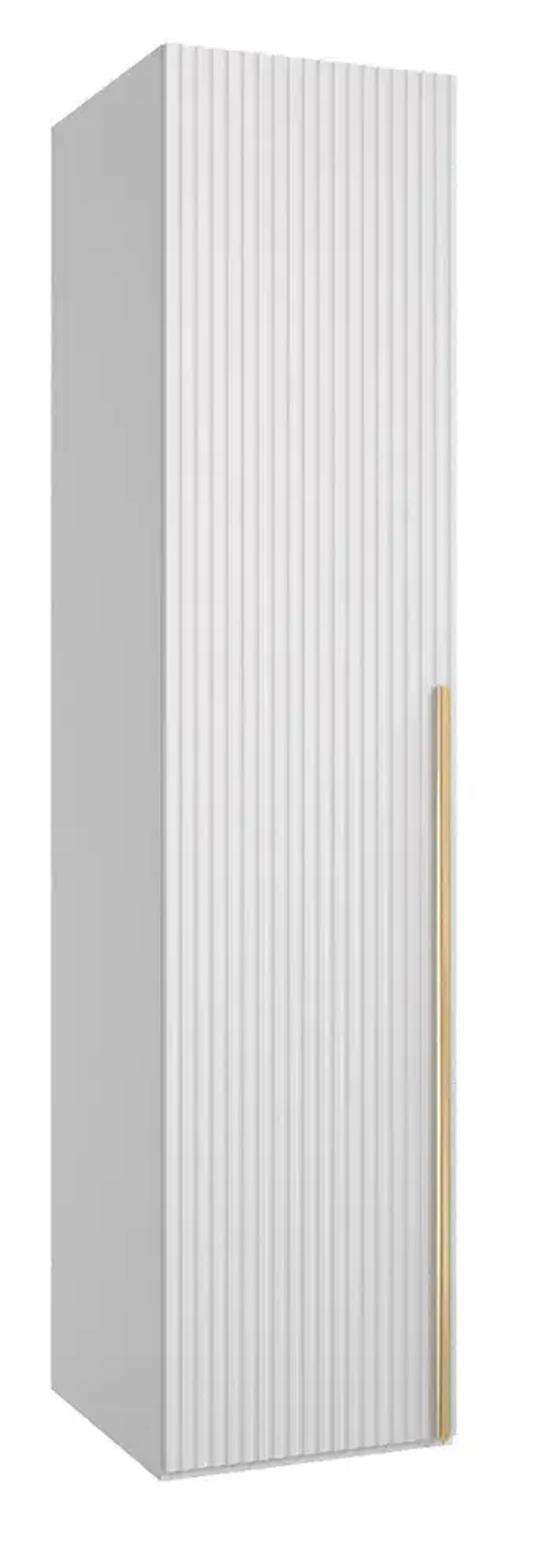 Шкаф пенал Аляска без антресоли, белый