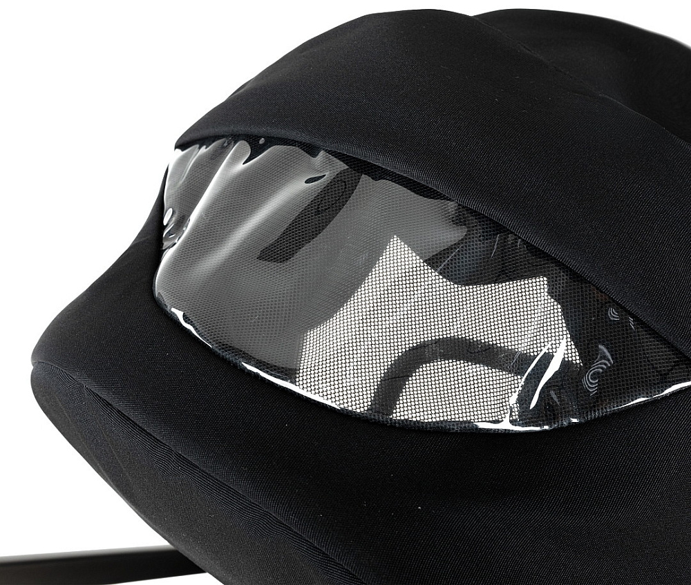 Детская коляска Pituso Teffy 4 в 1 с автокреслом Baesa Black с базой Caviar Black/Graphite