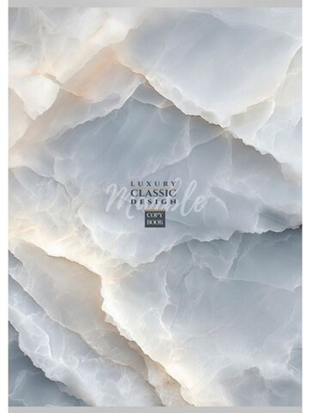 Тетрадь А4 96л кл. скоба Проф-Пресс "Нежный мрамор - 1" (203*273мм)