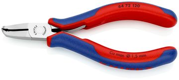 Кусачки торцевые для электроники  KNIPEX 64 72 120 KN-6472120