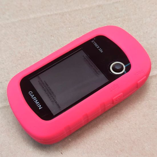 Чехол для Garmin eTrex силиконовый бампер (Розовый)