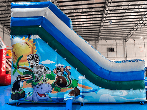 Водная горка с бассейном «Зверопой-2», 10×4×4,5 м