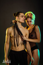 Черная плеть 45см Lola Games Party Hard Temptation 1114-01lola