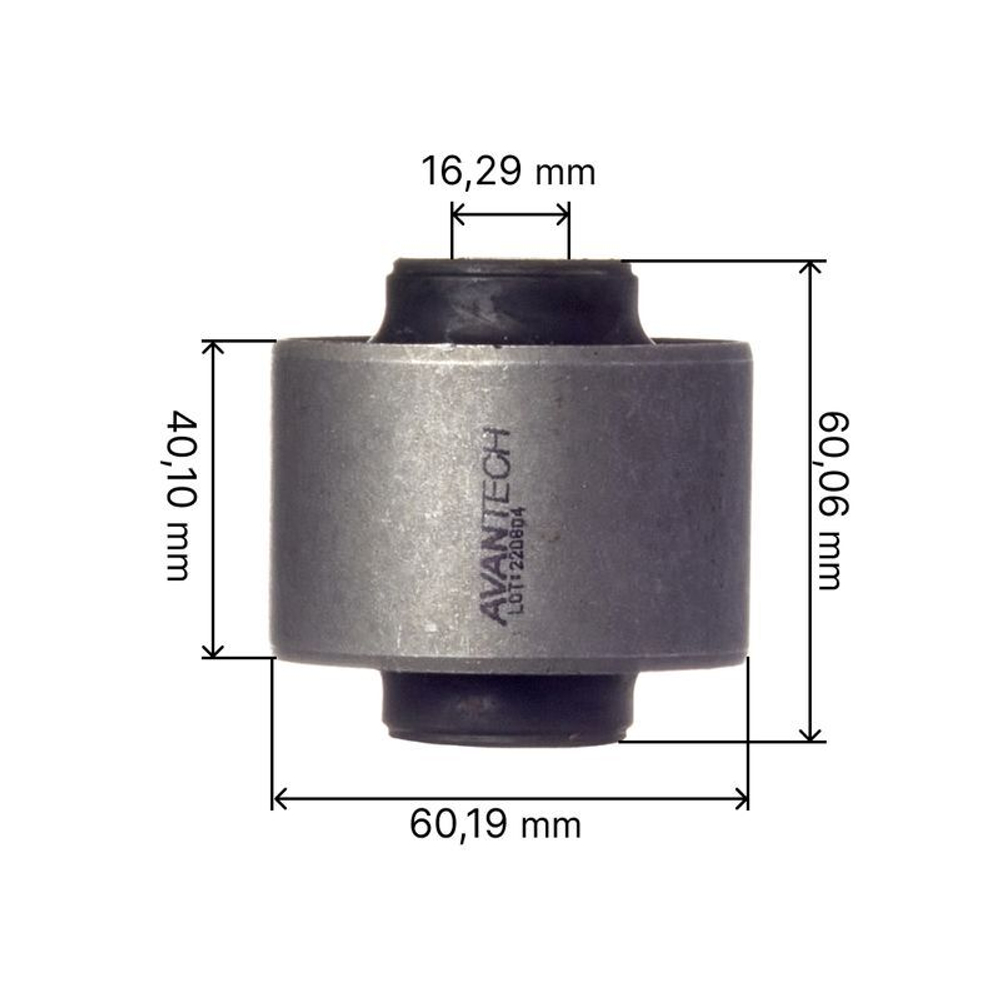 Сайлентблок задней продольной тяги, задний Avantech ASB0508