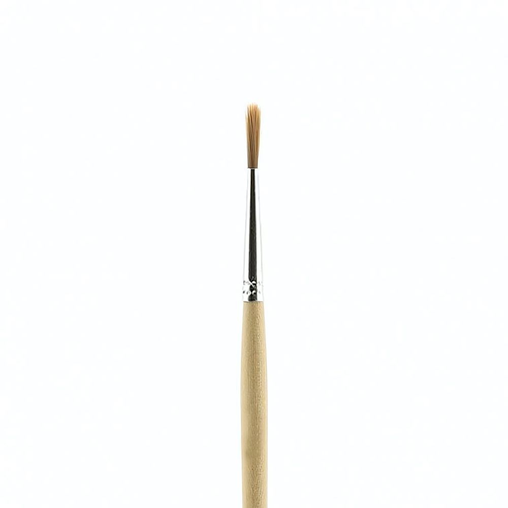 Кисть Синтетика круглая №1 "Школьник" (Альбатрос)